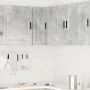 Mueble esquinero cocina Porto madera contrachapada gris cemento by , Kitchen cabinets - Ref: Foro24-854101, Price: 84,74 €, D...