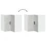 Mueble esquinero cocina Porto madera contrachapada gris cemento by , Kitchen cabinets - Ref: Foro24-854101, Price: 84,74 €, D...