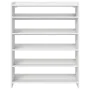 Mueble zapatero madera contrachapada blanco 80x25x100 cm by , Shoe racks and shoe organizers - Ref: Foro24-859896, Price: 72,...