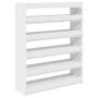 Mueble zapatero madera contrachapada blanco 80x25x100 cm by , Shoe racks and shoe organizers - Ref: Foro24-859896, Price: 72,...