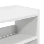 Mueble zapatero madera contrachapada blanco 80x25x100 cm by , Shoe racks and shoe organizers - Ref: Foro24-859896, Price: 72,...