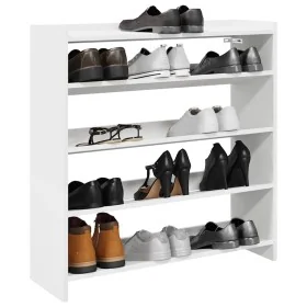 Mueble zapatero madera contrachapada blanco 80x25x81 cm von , Schuhregale und Schuhorganisatoren - Ref: Foro24-859905, Preis:...