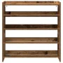 Mueble zapatero madera contrachapada marrón roble 80x25x81 cm by , Shoe racks and shoe organizers - Ref: Foro24-859911, Price...