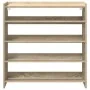 Mueble zapatero madera contrachapada roble sonoma 80x25x81 cm von , Schuhregale und Schuhorganisatoren - Ref: Foro24-859907, ...