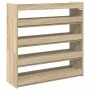 Mueble zapatero madera contrachapada roble sonoma 80x25x81 cm von , Schuhregale und Schuhorganisatoren - Ref: Foro24-859907, ...