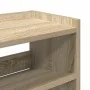 Mueble zapatero madera contrachapada roble sonoma 80x25x81 cm von , Schuhregale und Schuhorganisatoren - Ref: Foro24-859907, ...