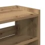 Zapatero artesanal de madera contrachapada 80x25x81 cm von , Schuhregale und Schuhorganisatoren - Ref: Foro24-859913, Preis: ...