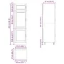 Mueble de cocina Porto de madera contrachapada madera vieja von , Küchenschränke - Ref: Foro24-854115, Preis: 204,65 €, Rabat...
