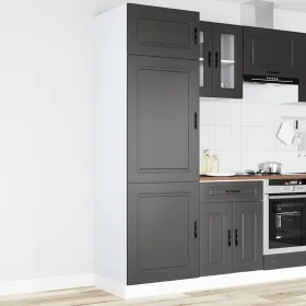 Mueble de cocina Porto de madera contrachapada negro von , Küchenschränke - Ref: Foro24-854108, Preis: 231,53 €, Rabatt: %