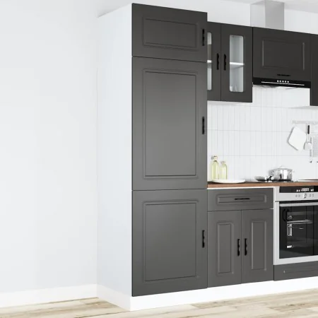 Mueble de cocina Porto de madera contrachapada negro von , Küchenschränke - Ref: Foro24-854108, Preis: 231,53 €, Rabatt: %