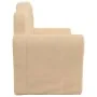 Sofá infantil de 2 plazas de felpa suave color crema de , Mobiliario para bebés y niños pequeños - Ref: Foro24-357049, Precio...