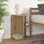 Mesita de noche madera ingeniería artesanal roble 46,5x29x61 cm by , Nightstands - Ref: Foro24-858666, Price: 35,15 €, Discou...