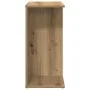 Mesita de noche madera ingeniería artesanal roble 46,5x29x61 cm by , Nightstands - Ref: Foro24-858666, Price: 35,15 €, Discou...