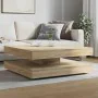 Mesa de centro giratoria 360 grados roble sonoma 90x90x34,5 cm de , Mesas de centro - Ref: Foro24-3321353, Precio: 142,02 €, ...