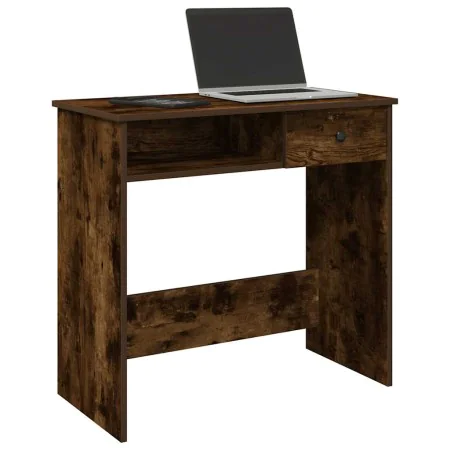 Escritorio de madera contrachapada roble ahumado 80x40x75 cm von , Schreibtische - Ref: Foro24-860476, Preis: 62,34 €, Rabatt: %