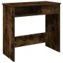 Escritorio de madera contrachapada roble ahumado 80x40x75 cm von , Schreibtische - Ref: Foro24-860476, Preis: 62,34 €, Rabatt: %