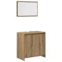 Juego de muebles baño 3 piezas madera ingeniería roble artisan von , Badezimmermöbel - Ref: Foro24-3328566, Preis: 159,59 €, ...