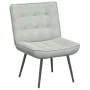 Sillón de relax con reposapiés terciopelo gris claro von , Stühle - Ref: Foro24-4012327, Preis: 89,54 €, Rabatt: %