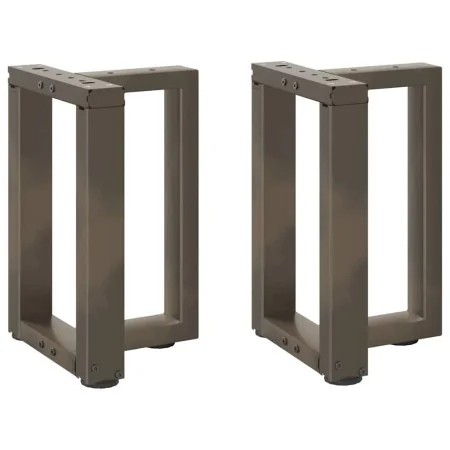 Patas de mesa centro forma T 2uds acero natural 38x25x(42-43)cm de , Patas para mesas - Ref: Foro24-4013027, Precio: 79,59 €,...