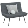 Banco de terciopelo gris oscuro 110x74x84 cm by , Banks - Ref: Foro24-4012338, Price: 203,53 €, Discount: %
