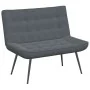 Banco de terciopelo gris oscuro 110x74x84 cm by , Banks - Ref: Foro24-4012338, Price: 203,53 €, Discount: %
