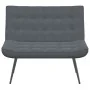 Banco de terciopelo gris oscuro 110x74x84 cm by , Banks - Ref: Foro24-4012338, Price: 203,53 €, Discount: %
