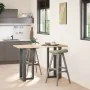 Patas de mesa bar forma T 2 uds acero antracita 50x35x(90-91)cm by , Table legs - Ref: Foro24-4013078, Price: 129,12 €, Disco...