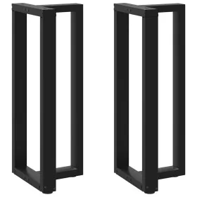Patas de mesa bar forma T 2 uds acero negro 40x35x(100-101) cm von , Tischbeine - Ref: Foro24-4013084, Preis: 155,74 €, Rabat...