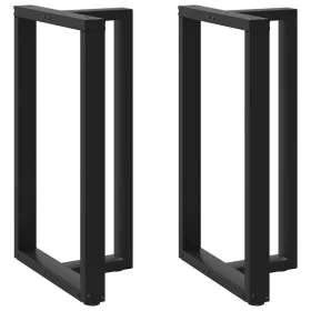 Patas de mesa bar forma T 2 uds acero negro 60x35x(100-101) cm von , Tischbeine - Ref: Foro24-4013092, Preis: 168,92 €, Rabat...