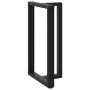 Patas de mesa bar forma T 2 uds acero negro 60x35x(100-101) cm by , Table legs - Ref: Foro24-4013092, Price: 168,92 €, Discou...