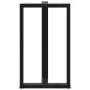 Patas de mesa bar forma T 2 uds acero negro 60x35x(100-101) cm by , Table legs - Ref: Foro24-4013092, Price: 168,92 €, Discou...