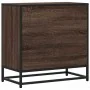 Mesilla de noche roble marrón 60x31x60 cm madera contrachapada by , Nightstands - Ref: Foro24-848698, Price: 66,09 €, Discoun...