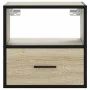 Mesitas de noche de pared 2 unidades roble Sonoma 40x31x39,5 cm von , Nachttische - Ref: Foro24-848737, Preis: 67,12 €, Rabat...