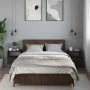 Mesitas de noche de pared 2 unidades negra 40x31x39,5 cm by , Nightstands - Ref: Foro24-848735, Price: 69,28 €, Discount: %