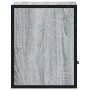 Mesita de noche de pared gris sonoma 40x31x39,5 cm de , Mesitas de noche - Ref: Foro24-848740, Precio: 42,01 €, Descuento: %