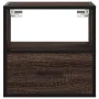Mesita de noche de pared color roble marrón 40x31x39,5 cm de , Mesitas de noche - Ref: Foro24-848742, Precio: 42,01 €, Descue...