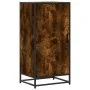 Zapatero madera contrachapada roble ahumado 48x38x97,5 cm de , Zapateros y organizadores de calzado - Ref: Foro24-849201, Pre...