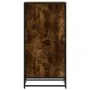 Zapatero madera contrachapada roble ahumado 48x38x97,5 cm de , Zapateros y organizadores de calzado - Ref: Foro24-849201, Pre...