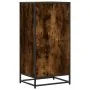 Zapatero madera contrachapada roble ahumado 48x38x97,5 cm de , Zapateros y organizadores de calzado - Ref: Foro24-849201, Pre...