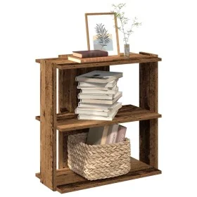 Librería 3 niveles madera ingeniería madera vieja 60x30x60 cm von , Bücherregale und Regale - Ref: Foro24-860254, Preis: 38,5...