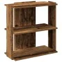 Librería 3 niveles madera ingeniería madera vieja 60x30x60 cm von , Bücherregale und Regale - Ref: Foro24-860254, Preis: 38,5...