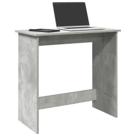 Escritorio de madera contrachapada gris hormigón 80x40x75 cm by , Desks - Ref: Foro24-860457, Price: 42,40 €, Discount: %