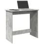 Escritorio de madera contrachapada gris hormigón 80x40x75 cm de , Escritorios - Ref: Foro24-860457, Precio: 42,64 €, Descuent...