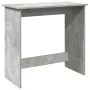 Escritorio de madera contrachapada gris hormigón 80x40x75 cm de , Escritorios - Ref: Foro24-860457, Precio: 42,64 €, Descuent...