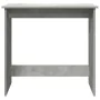 Escritorio de madera contrachapada gris hormigón 80x40x75 cm de , Escritorios - Ref: Foro24-860457, Precio: 42,64 €, Descuent...