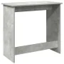 Escritorio de madera contrachapada gris hormigón 80x40x75 cm de , Escritorios - Ref: Foro24-860457, Precio: 42,64 €, Descuent...