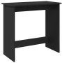 Escritorio de madera contrachapada negro 80x40x75 cm by , Desks - Ref: Foro24-860455, Price: 47,44 €, Discount: %