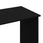 Escritorio de madera contrachapada negro 80x40x75 cm by , Desks - Ref: Foro24-860455, Price: 47,44 €, Discount: %