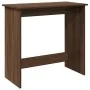 Escritorio de madera de ingeniería roble marrón 80x40x75 cm von , Schreibtische - Ref: Foro24-860460, Preis: 45,13 €, Rabatt: %