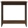 Escritorio de madera de ingeniería roble marrón 80x40x75 cm von , Schreibtische - Ref: Foro24-860460, Preis: 45,13 €, Rabatt: %